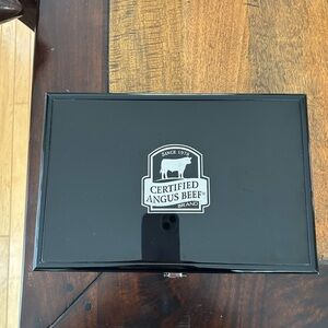 Certified angus beef steak knives.